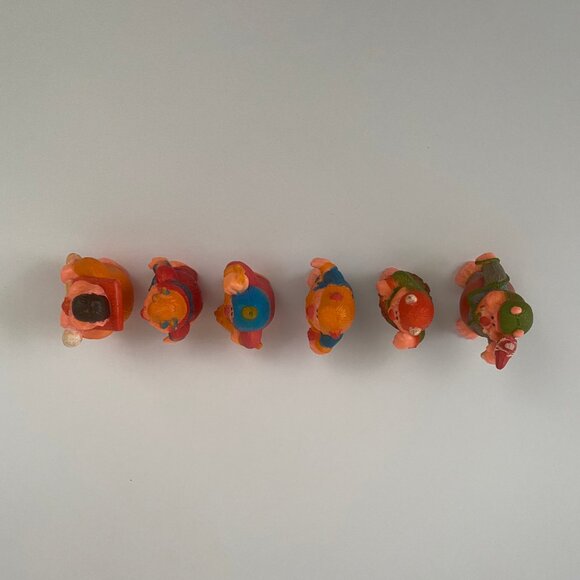 Vintage Lot 6 My Pet Monster Man PVC Figures 1986 Soma - Picture 5 of 10